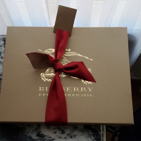 burberry scarf box